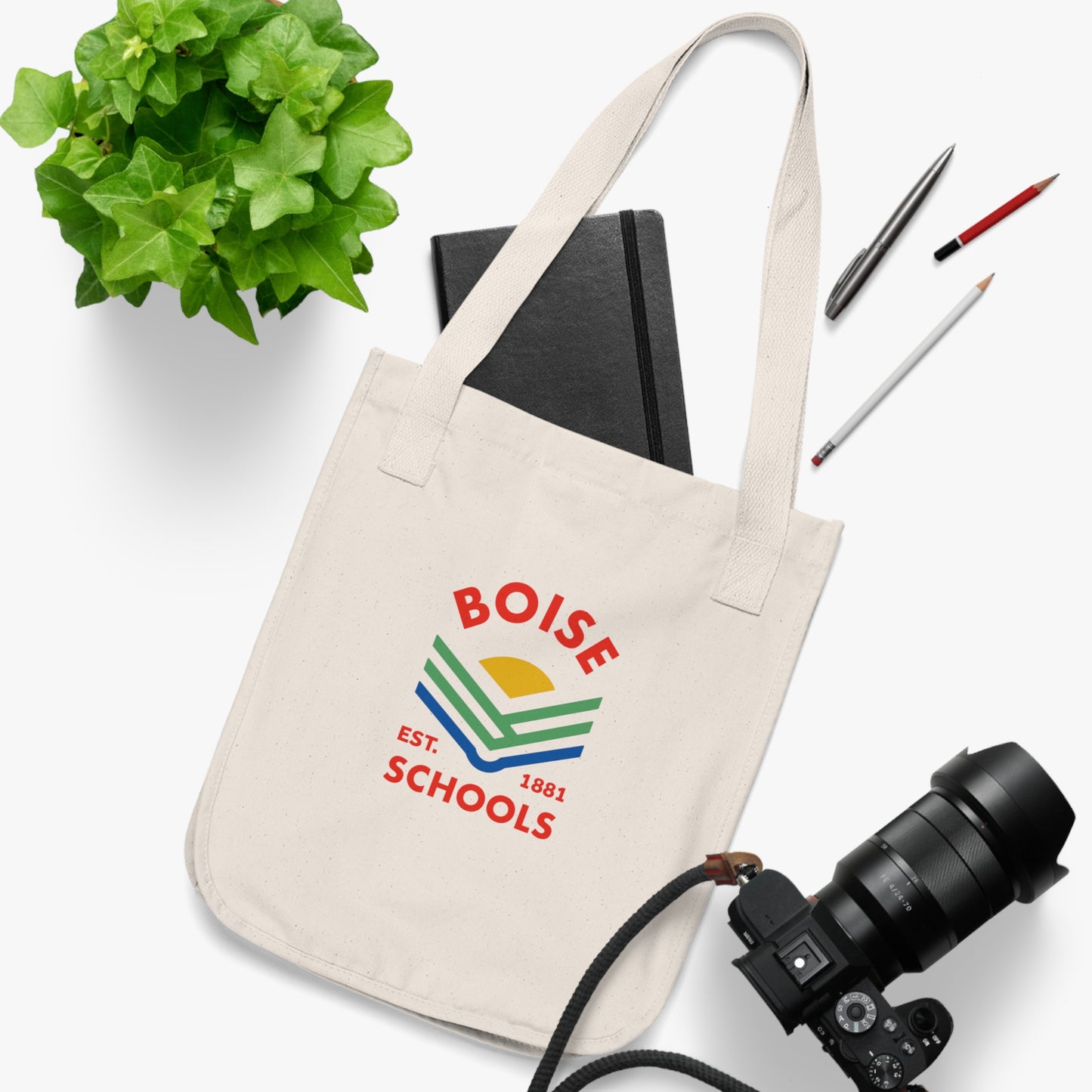 Organic Canvas Tote Bag